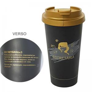 Copo Térmico Profissão com Frase (500Ml) "Secretária" - Lumni