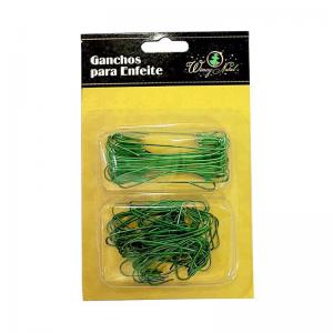 Ganchos Metal para Enfeites com 60 Unidades Tamanhos 4 e 6Cm - Wincy Natal