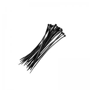 Lacre Plast.de Segurança Preta 1,8X80Mm com 100 Unidades - C.o