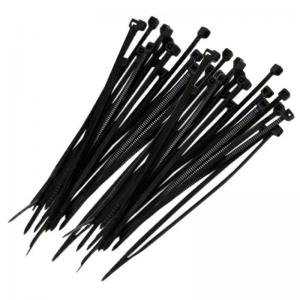 Lacre Plástico de Segurança Preto 4,8X150Mm com 100 Unidades- C.o