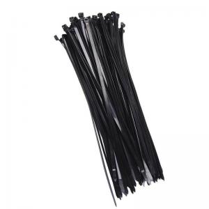 Lacre Plástico de Segurança Preto 4,8X400Mm com 100 Unidades- C.o