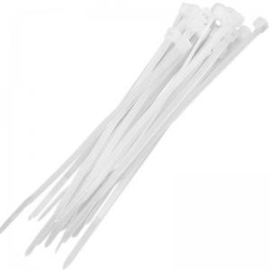 Lacre Plástico de Segurança Branco 4,8X400Mm com 100 Unidades- C.o