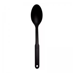Colher de Nylon Preta 29Cm Cozinha Resistente