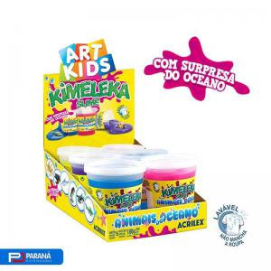 Kimeleka Slime Animais do Oceano 180G C/ 1 Unidade - Acrilex - Osl