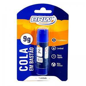 Cola Bastao 9Gr Cartela com 1 Unidade - Brw