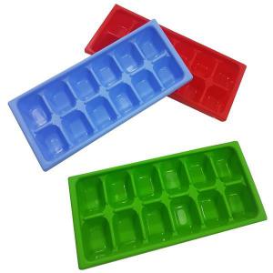 Forma Gelo Plástica Sem Tampa para 12 Cubos Sortido - Alves Plastic