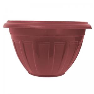 Vaso Plástico Marrom Parede 3.3L Rischiotto