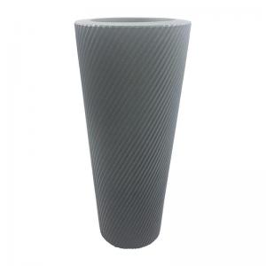 Vaso Pilão Vite Polietileno N1 Chumbo 40X20Cm - Vogue