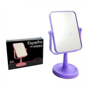 Espelho de Mesa Dupla Face Retangular 18X13,5Cm