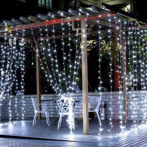 Pisca Cachoeira Led Sequencial Azul com 8 Funções Forma V 624 Leds -  Centro Oeste
