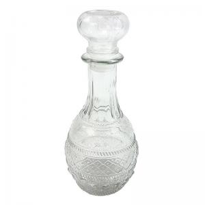 Licoreira de Vidro Decorada 500Ml - Presente Elegante