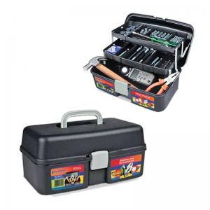 Maleta Organizadora Plástica 2 Bandejas 17X34X19Cm - Arqplast