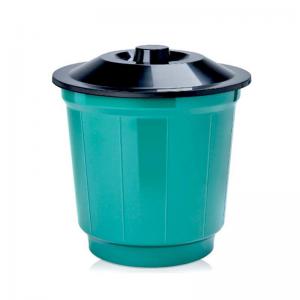Cesto Plástico Fechado 20L com Tampa Arqplast