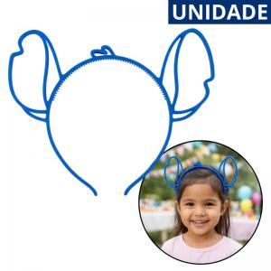 Tiara Infantil com Orelhinha Plástica para Crianças Acessório Festa Aniversário