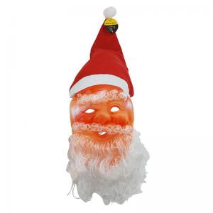 Máscara Papai Noel com Gorro e Barba Sintética - Wincy Natal