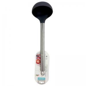 Concha em Silicone com Cabo Inox Cinza - Centro Oeste - Mcd