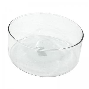 Vaso Vidro Transparente Cilindro Baixo 10X24Cm - Mistral Vidros