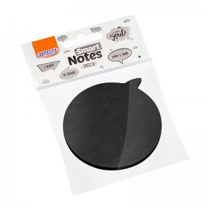 Bloco Recado Post-It Balão Preto 70X70Mm 50 Folhas Brw
