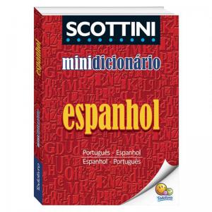Mini Dicionário Scottini Espanhol 352 Páginas  - Todolivro