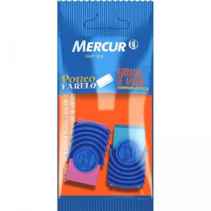 Borracha Escolar Tr Color com 2 Unidades - Mercur