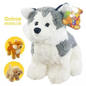 Cachorro Pelucia Sortidos 25Cm - Fizzy