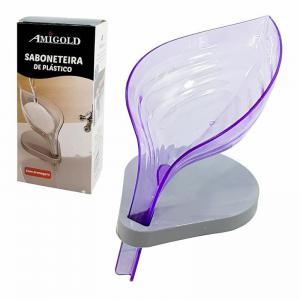 Saboneteira de Plástico com Drenagem - Amigold