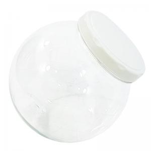 Baleiro Plástico Cristal Tampa Branca 3L - Panamby