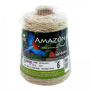 Barbante Amazônia Caqui 400M 400G Cor 16 São João