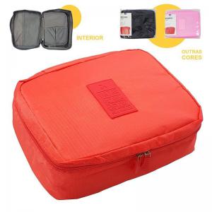Necessaire para Viagem com Divisórias 17X22X7Cm - Fwb