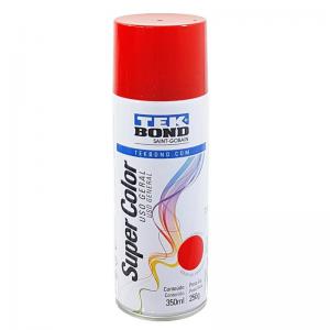 Tinta Spray Tekbond Uso Geral Vermelho 350Ml/250G