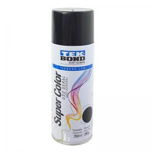Tinta Spray Tekbond Uso Geral Preto Fosco 350Ml/250G