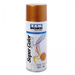 Tinta Spray Tekbond Metalico Cobre 350Ml/250G
