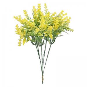 Buque Pick Florzinha Amarelo com 6 Galhos 23Cm - Mc Flores