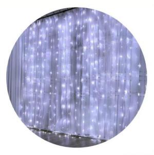 Pisca Natal Cachoeira Led Branco 600 Lâmpada 127V/3X3 Metros - Centro Oeste