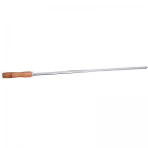 Espeto Simples Cromado 85Cm - Madefer