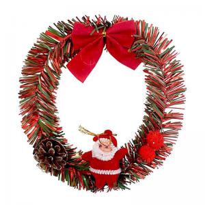 Enfeite Natal para Pendurar Guirlanda Mini 15Cm - Centro Oeste