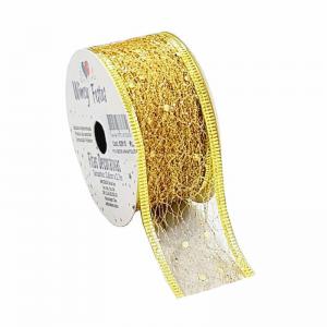 Fita Decor.aram.polies.2,7Mmx3,8Cm Dourado - Fartex