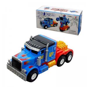 Carreta a Pilha Robot Deform 10X20X8Cm - Biblos
