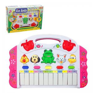 Piano Musical Xin Anda Music com Luz - Biblos