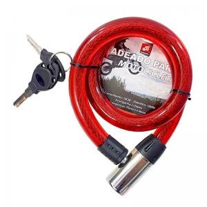 Trava Cabo de Aço Anti-Furto para Moto 18Mmx70Cm - Barcelona