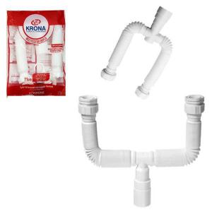 Sifao Extensivo Universal Duplo com Anel Plástico- Krona