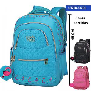Mochila Escolar e Notebook Juvenil Viking Sortidas 46X34X14Cm Grande - Vozz