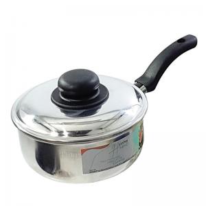 Panela Aluminio Linha Home com Cabo de Plástico com Tampa Número 16 1,3Lt - Erca