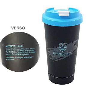 Copo Térmico Profissão com Frase (500Ml) "Nutrição" - Lumni