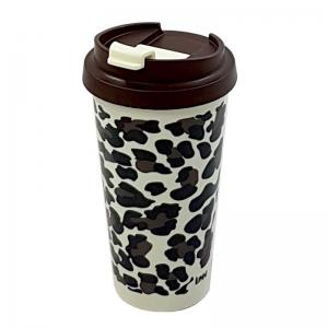 Copo Térmico Decorado (500Ml) "Onça" - Lumni- Ddm