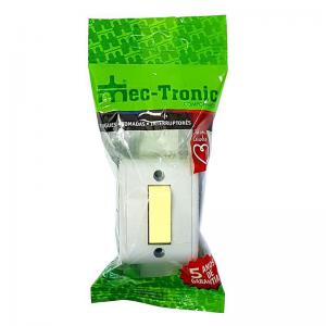 Interruptor Sobrepor Externo Simples 10A/250V - Mec-Tronic