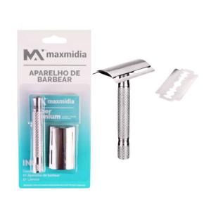 Aparelho de Barbear Maxmidia Metal Premium