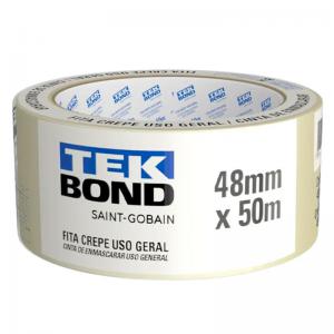 Fita Crepe Tek Bond 48Mmx50Mt - Tek Bond