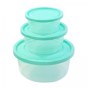 Conjunto de Pote Plástico Redondo com 3 Linha Prime 270/550/1300Ml - Ercaplast