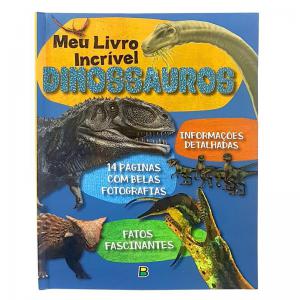 Meu Livro Incrivel Dinossauros com 14 Páginas - Todolivro